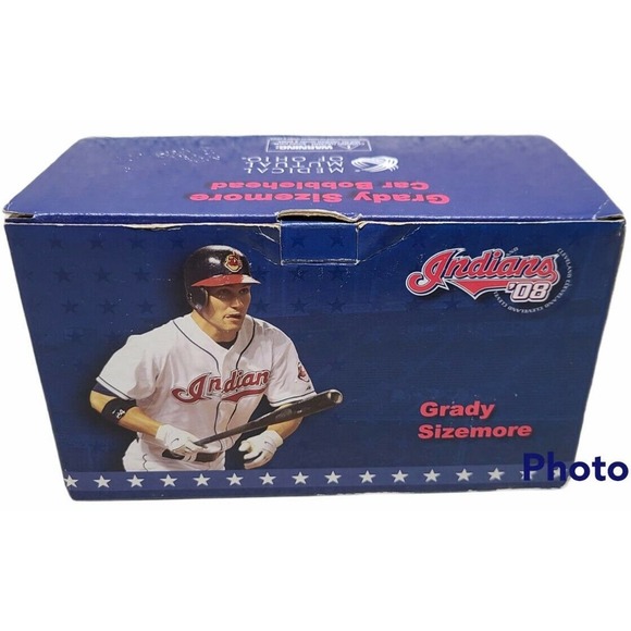 GRADY SIZEMORE Cleveland Indians 2008 Car Bobblehead SGA MLB Baseball - Picture 1 of 4